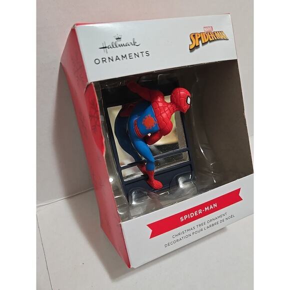Hallmark Marvel (2024) SPIDER-MAN Christmas Tree Ornament #3HCM3422 - Picture 3 of 8